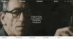 Desktop Screenshot of fondation-giacometti.fr
